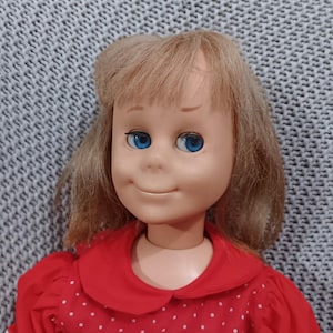 Vintage Talking 24&quot; Charmin Chatty Cathy doll with record c. 1961 Mattel - she STILL WORKS