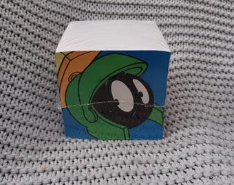 NRFP Vintage Looney Tunes Marvin the Martin Note block c. 1993 Warner Bros