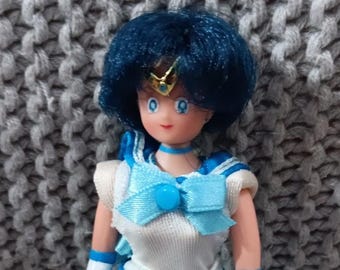 Vintage Sailor Mercury Doll - 6" Bandai (c. 1995)