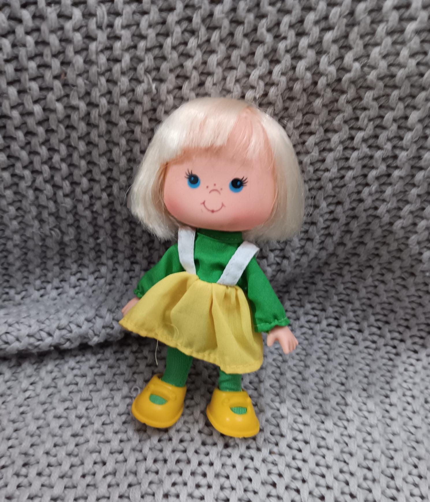 Vintage Lucy Lemon Jelly Bean Doll: 1983 Lanard, Original Outfit