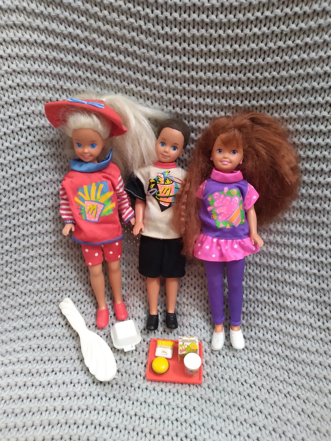 Vintage Mcdonald's Happy Meal Friend Trio - Stacie, Todd