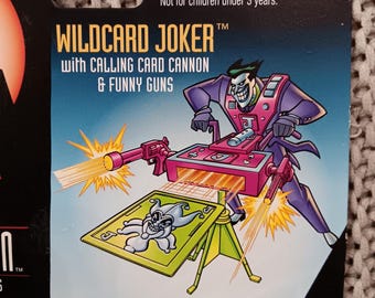 NRFB Vintage DC Comics Wildcard Joker From the New Batman
