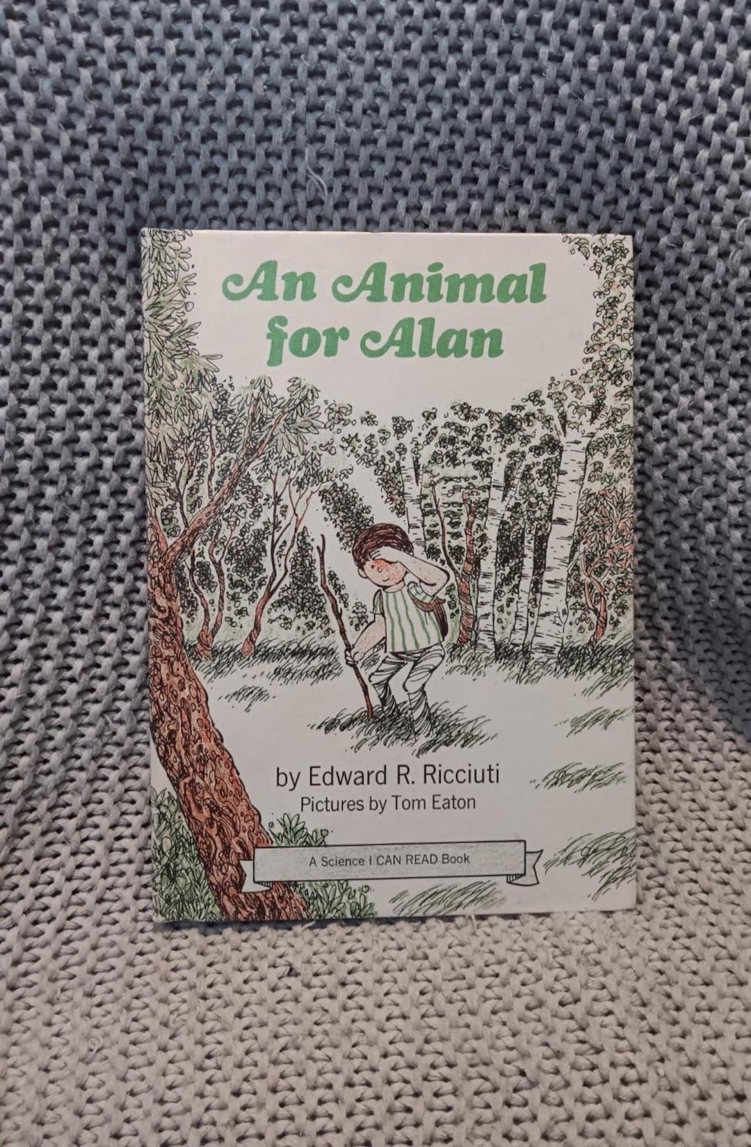 Alan Edward Rice An Animal for Alan by Edward R. Ricciuti C. 1970 Harper & Row ...