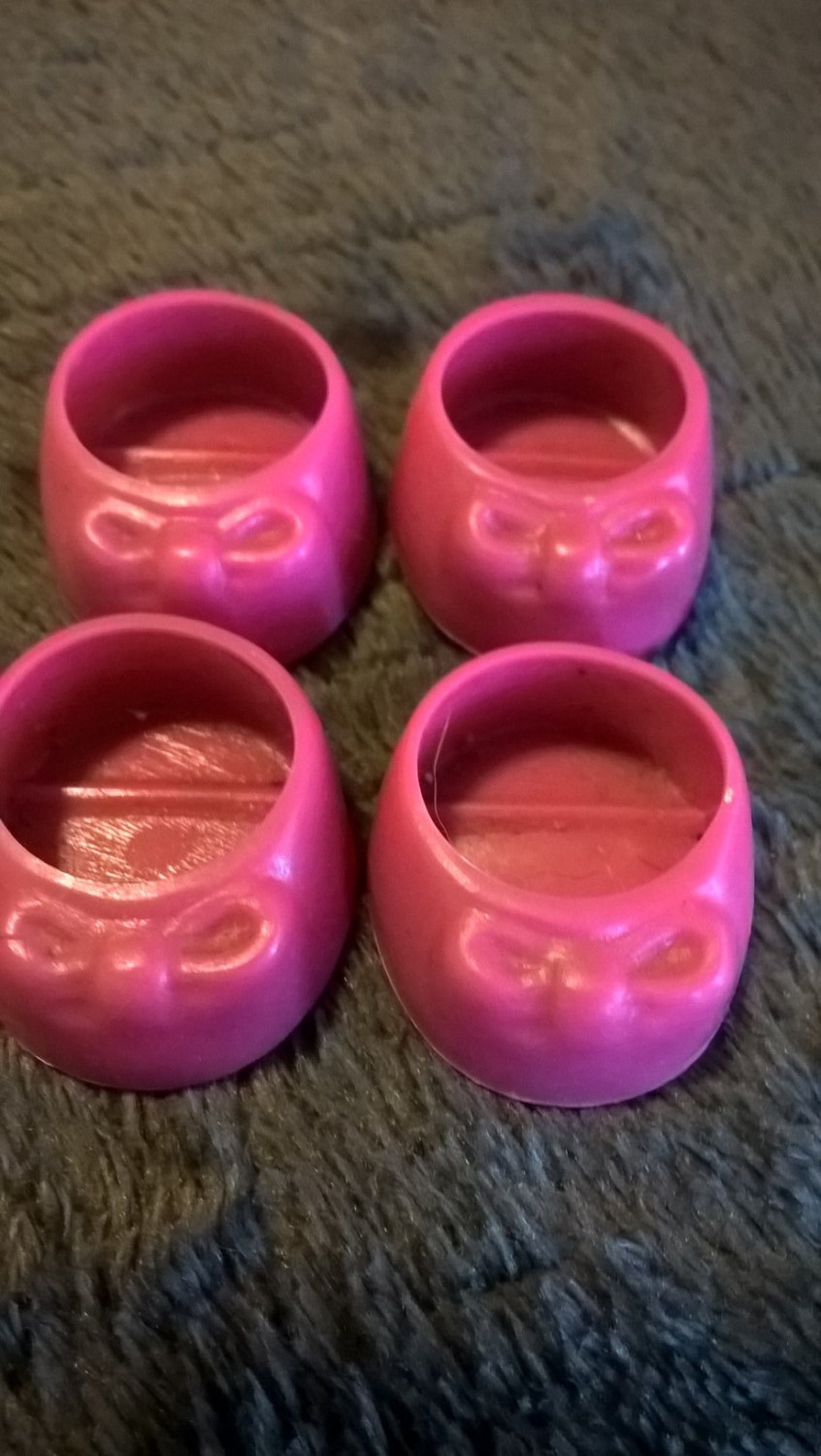 my little pony mlp ballet slippers set of 4 hot pink!