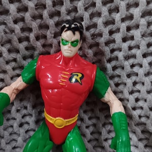Vintage DC Comics Total Justice Robin Action Figure c. 1998 Kenner