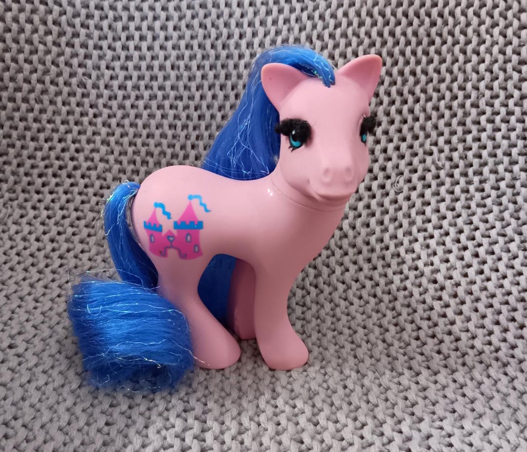 VGC Vintage G1 Y9 MLP My Little Pony Princess Ryal Pink With Rooted ...