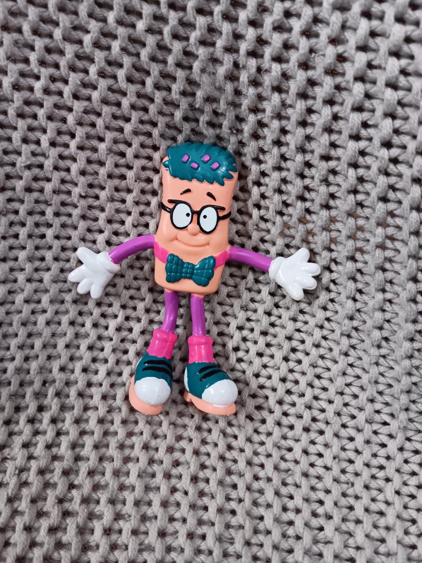 Vintage 90s Jack in the Box Bendable Figures: Food Mascot Toys - Etsy