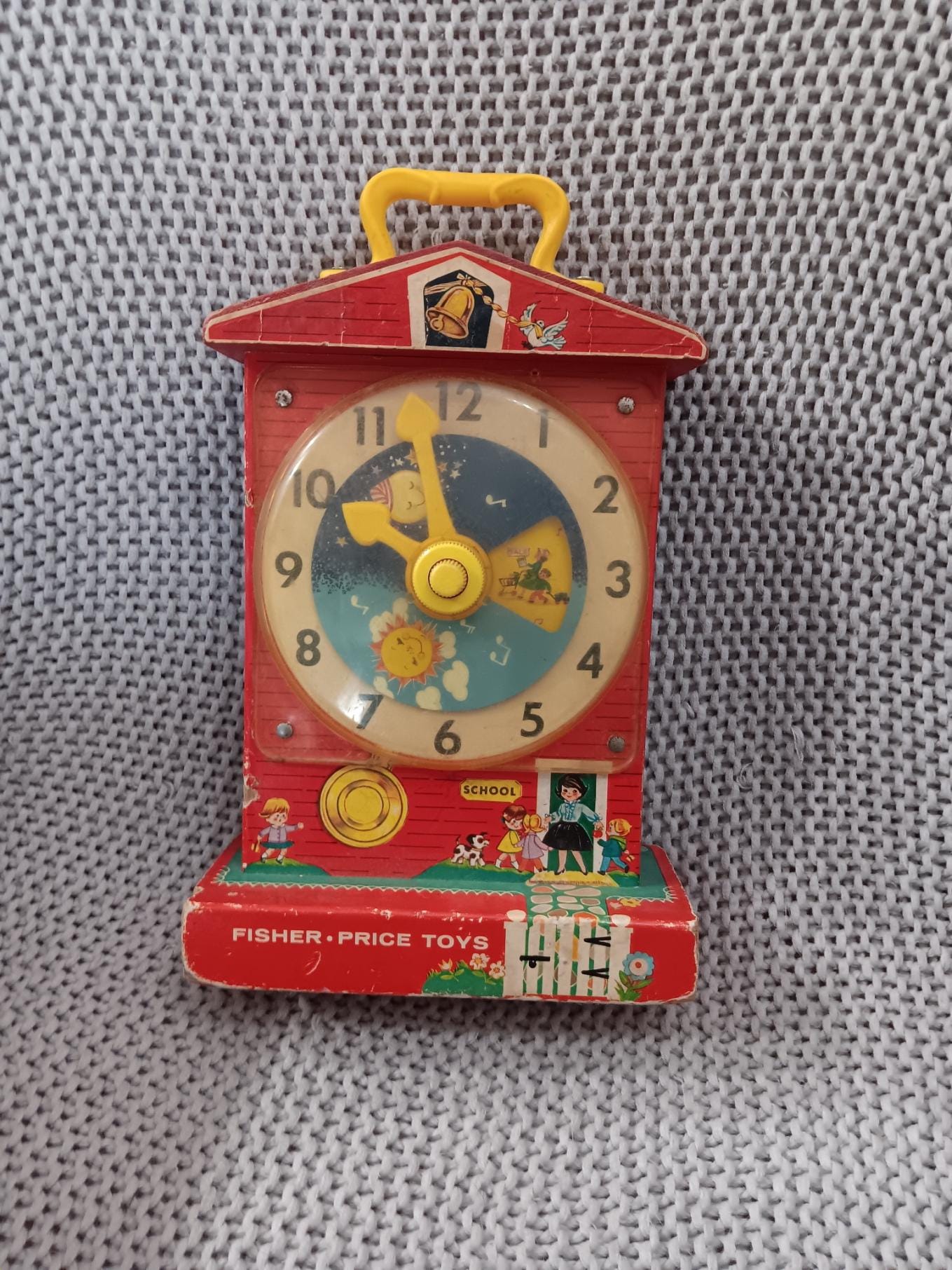 Fisher price teaching clock - Etsy 日本