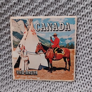 Vintage Sawyer&#39;s View Master 3-reel packet 1950&#39;s pictures of Canada