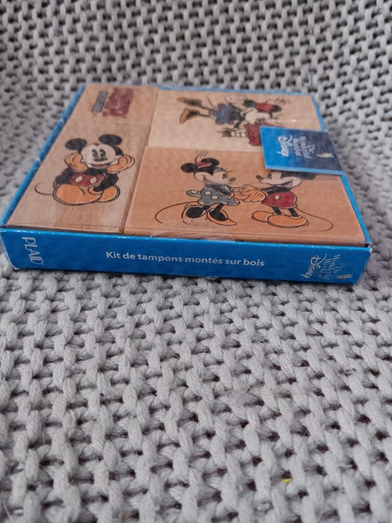 MIP ディズニー ミッキーマウス メモリーズ 木製マウントスタンプ