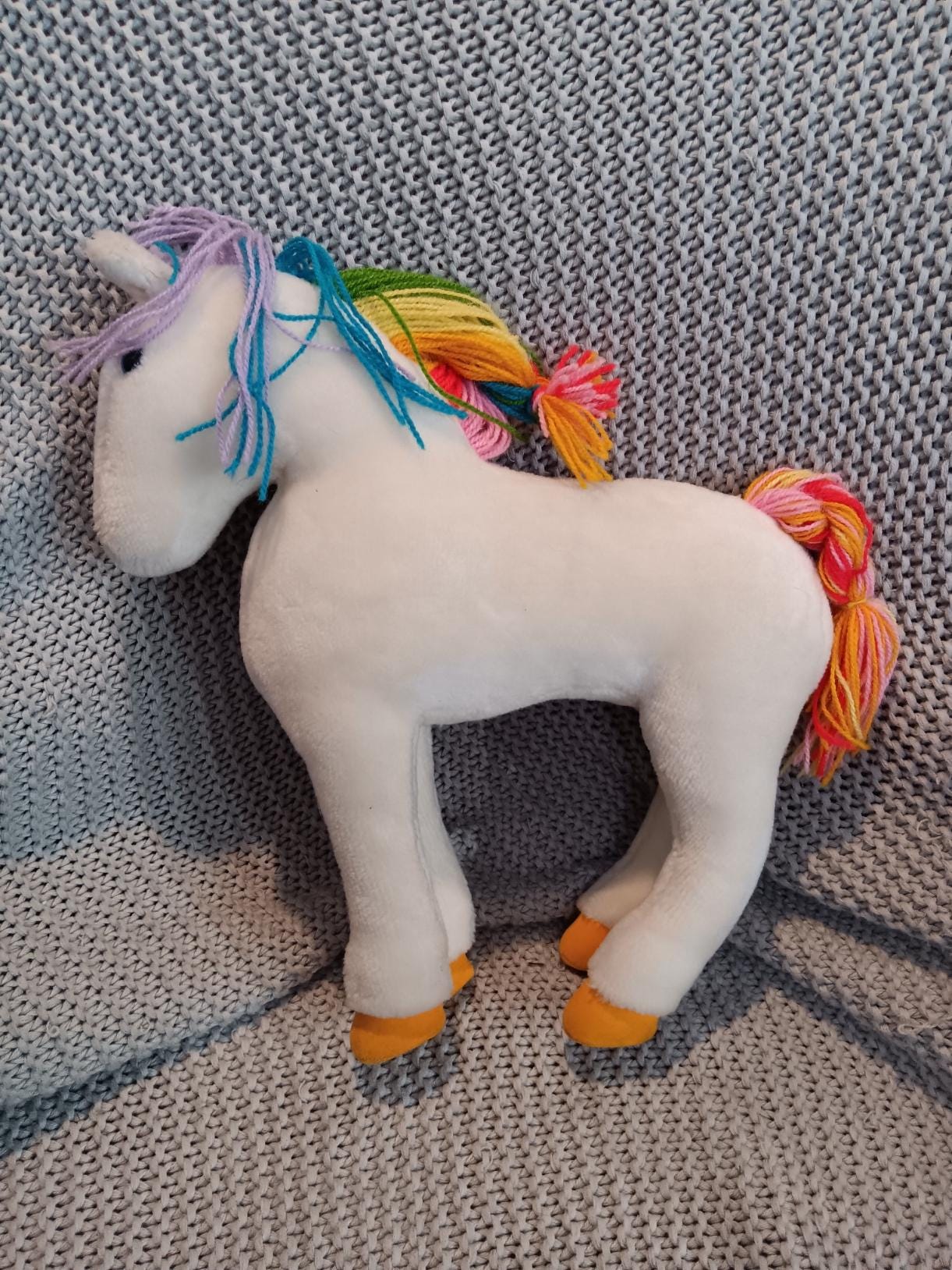 Vintage Unicorn 80's Plush - Etsy