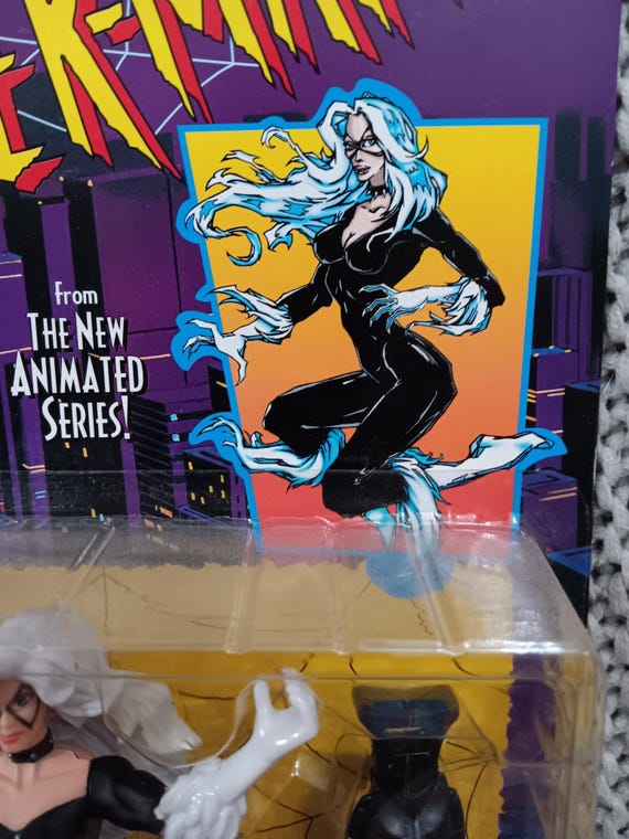 Vintage Black Cat Action Figure: Spider Wars Toy Biz (1996) NRFP