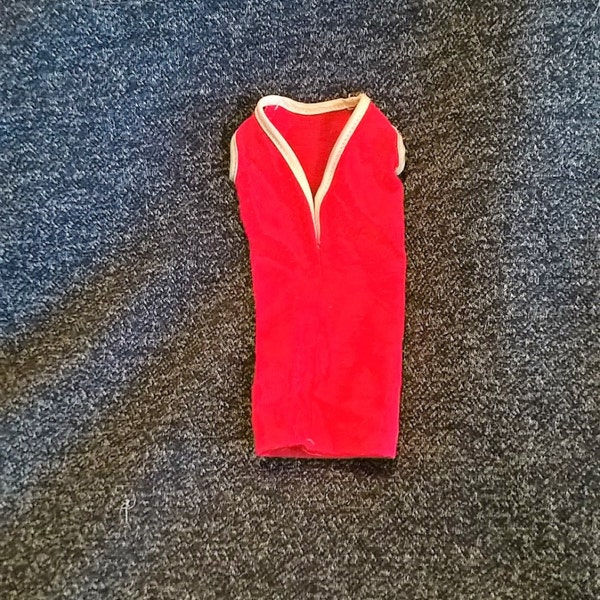Tressy's original red shift dress from 1963, American Character Corp