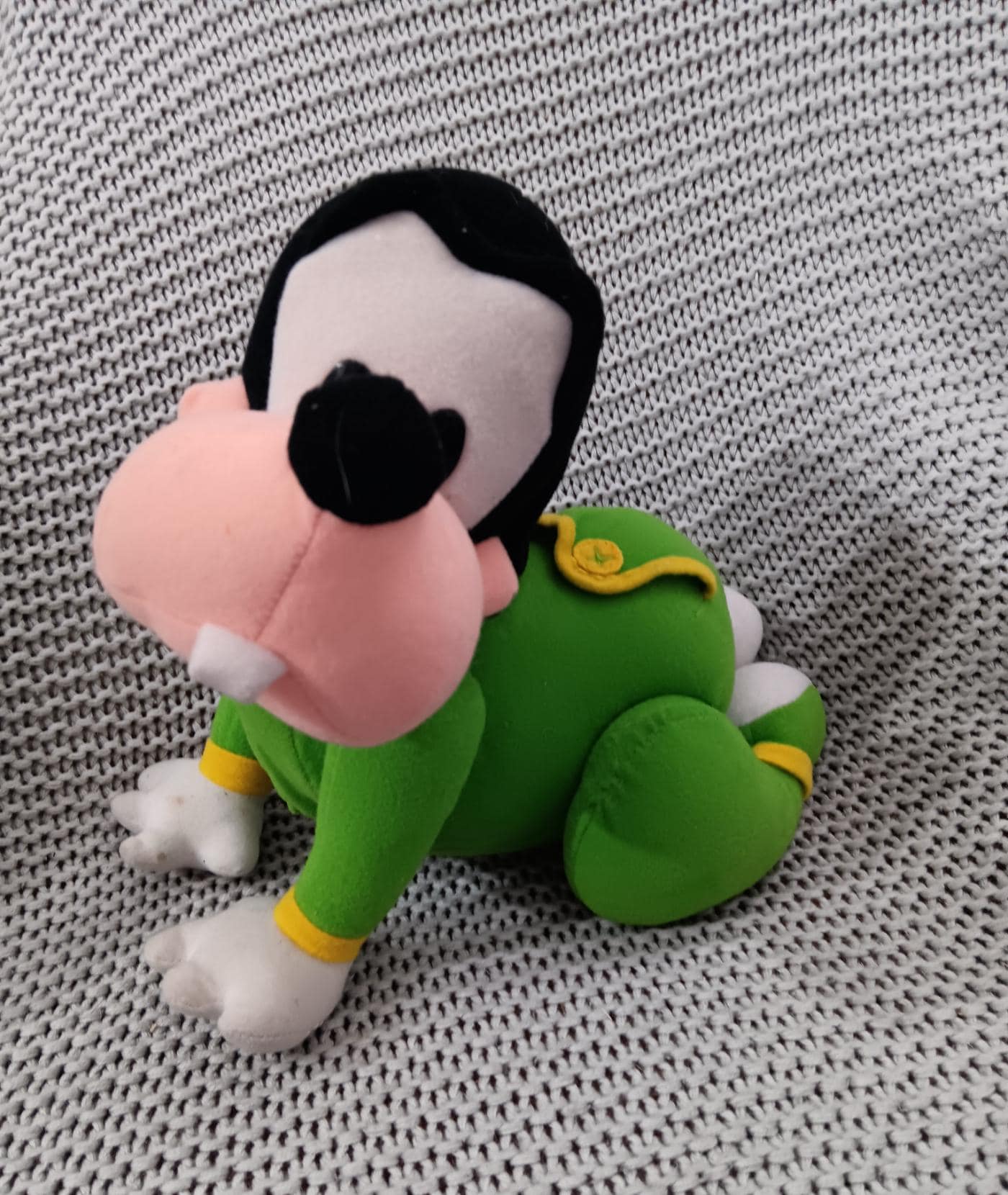 Vintage Disney Touch 'n Crawl Baby Goofy Plush C. 1995 Mattel