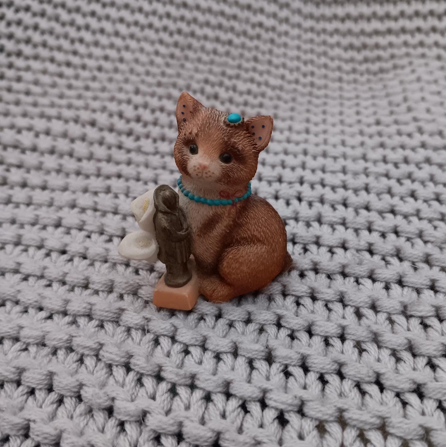 Calico Kitties, Abyssinian, A Breed Apart Series 2 Enesco Cat