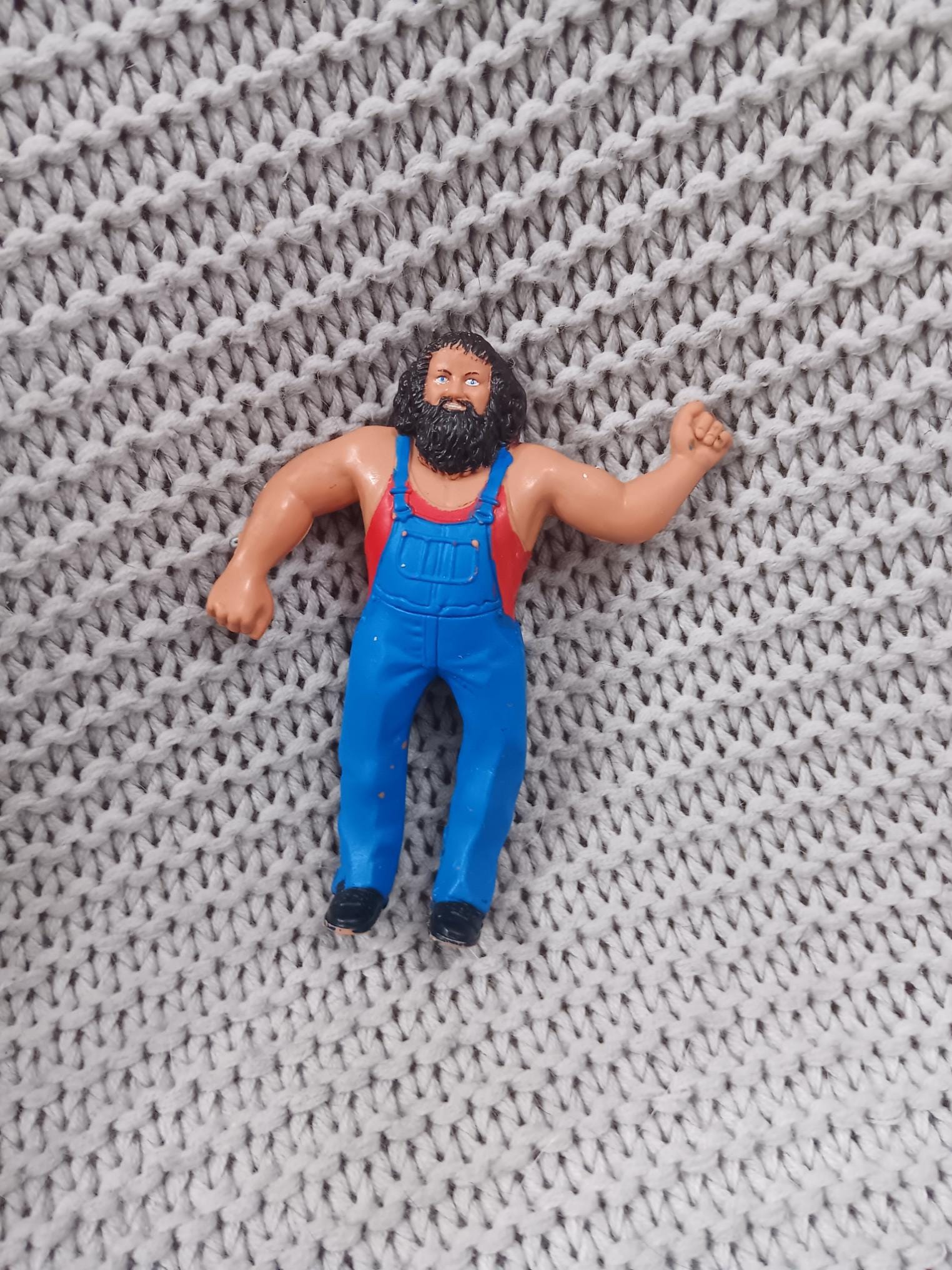 Vintage WWF Bendies Hillbilly Jim C. 1984 LJN Titan Sports - Etsy