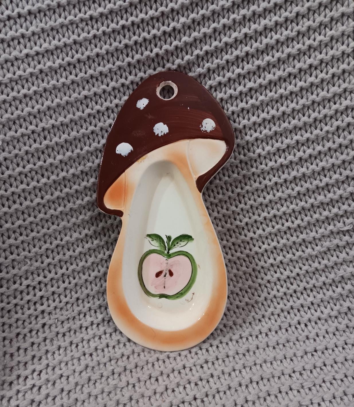 Vintage Enesco #E-0135 Decorative Floral Ceramic 8