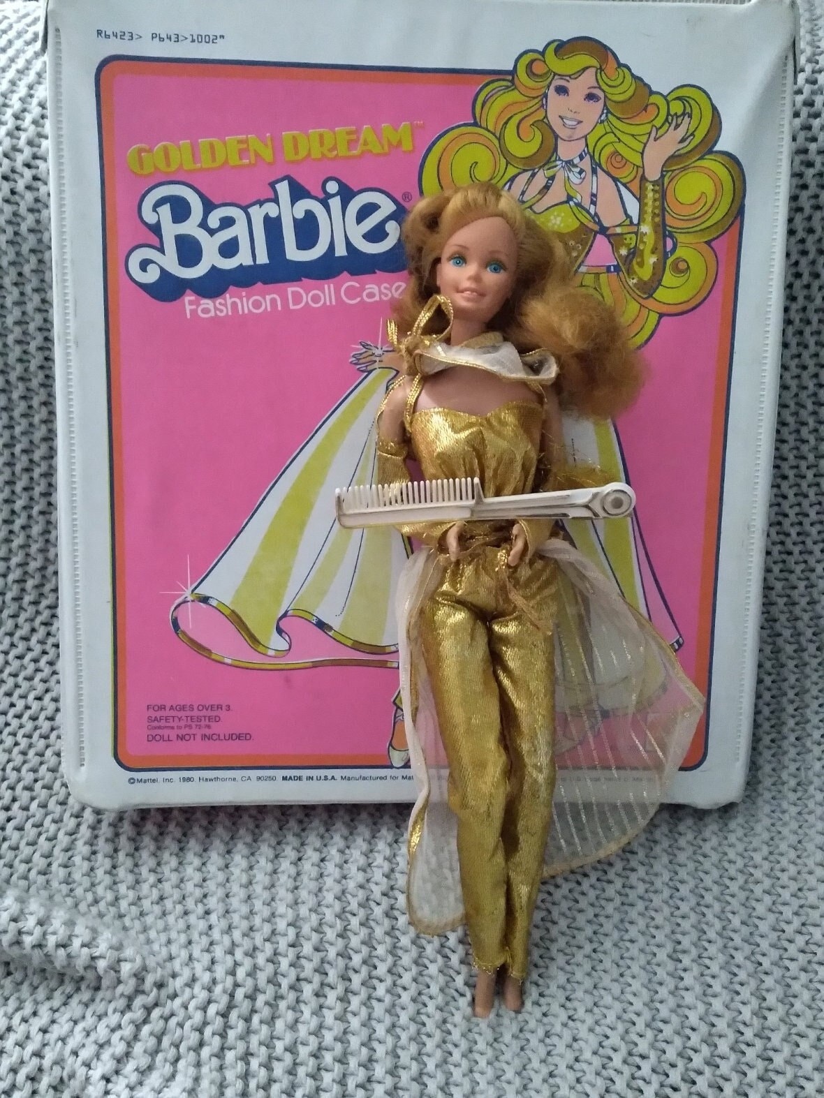 Vintage Superstar Era Golden Dream Barbie in Her Original Outfit