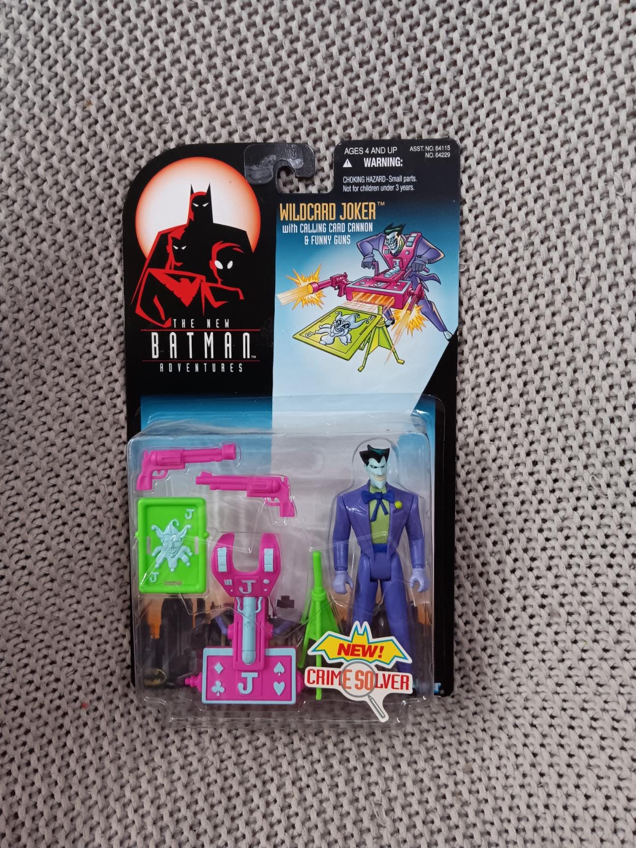 NRFB Vintage DC Comics Wildcard Joker From the New Batman