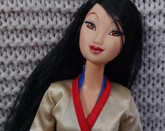 Disney Princess Blossom Beauty Mulan Fashion Doll c. 1999 Mattel