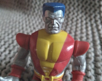 Vintage 5-inch Marvel Uncanny X-Men Power Lift Colossus Action Figure c. 1991