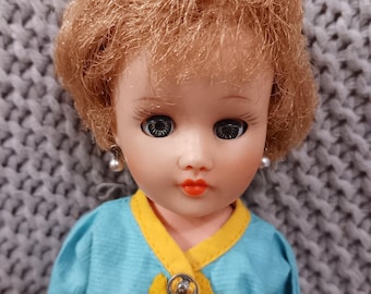 Vintage Suzette Fashion Doll: Mid-Century Teen Doll with Kimono