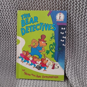 Die Bären-Detektive von Stan und Jan Berenstain c. 1975 Dr. Seuss Anfängerbücher