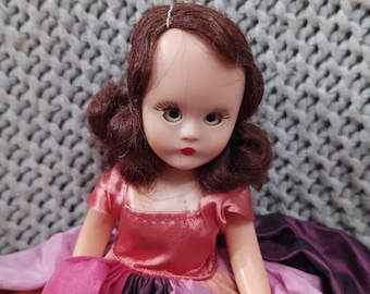 Vintage Nancy Ann Storybook Doll: Operetta "Showboat" - 6.5" Hard Plastic