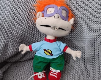 Vintage 1997 Chuckie Finster Rugrats Large Jumbo 24 Inch Plush