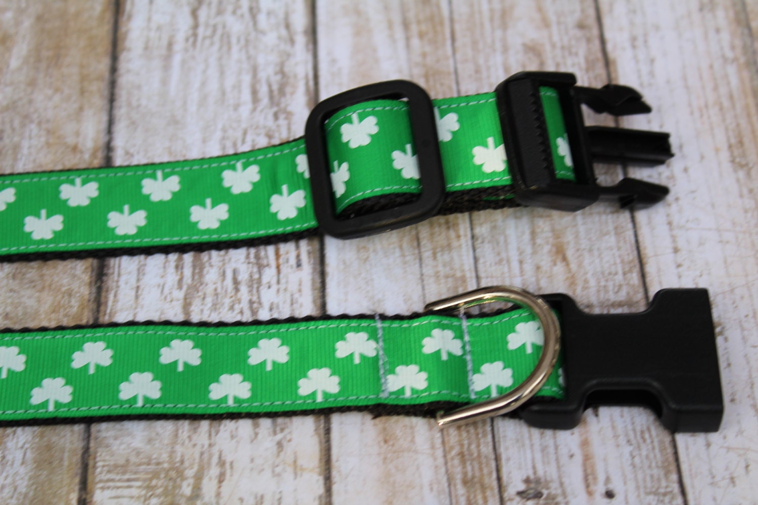 St. Patrick's Day Dog Collar Shamrock Dog Collar Irish Etsy