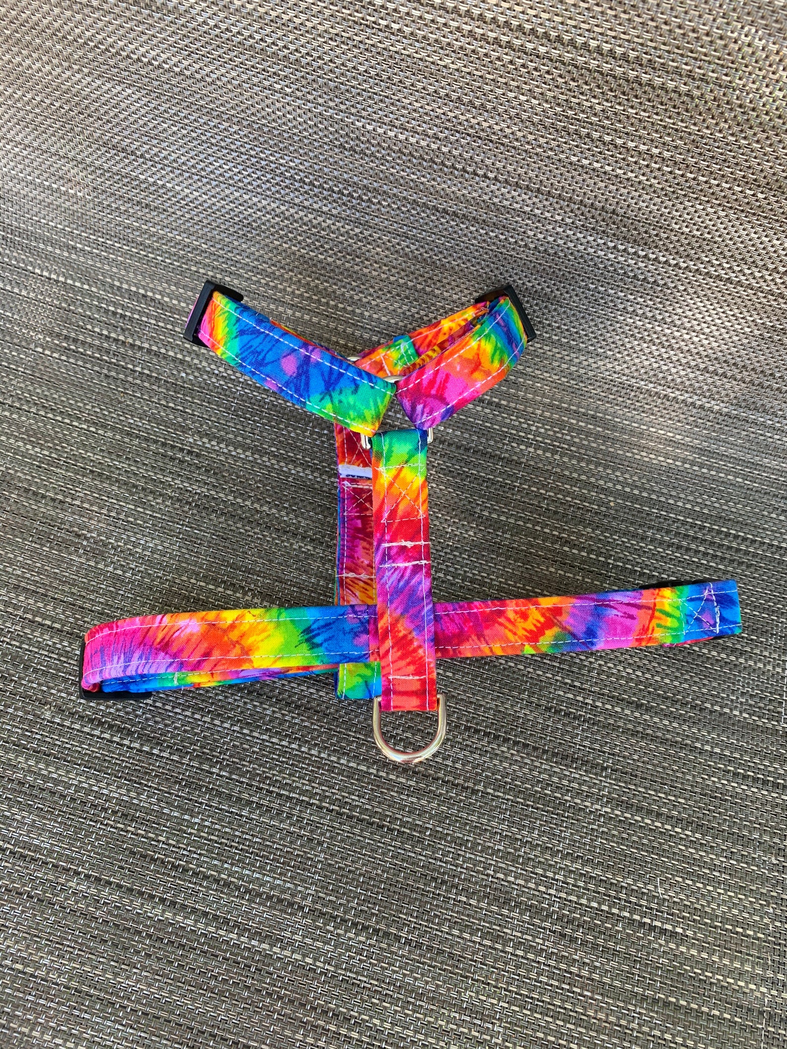 Tie Dye Dog Collar Personalized Dog Collar Embroidered Dog Etsy