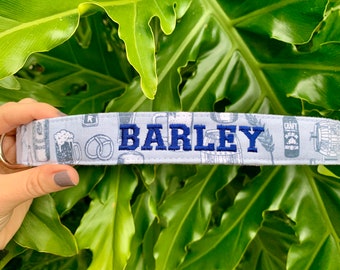 bud light dog collar