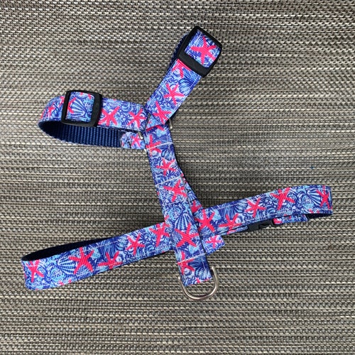 Starfish Dog Harness Personalized Dog Harness Female Dog Etsy