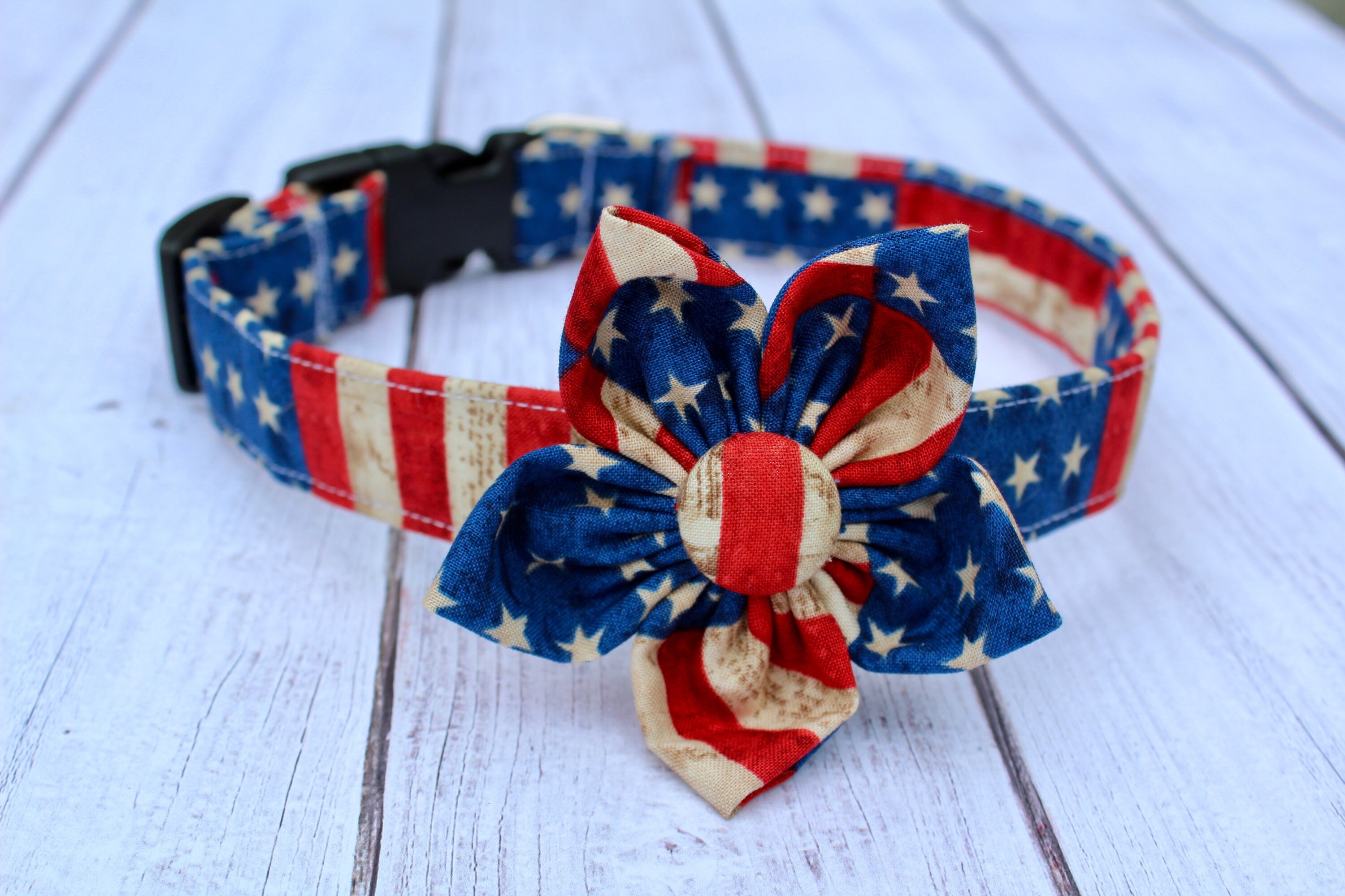 Pet Flower Accessories Dog Bows Dog Collar Flowers Etsy