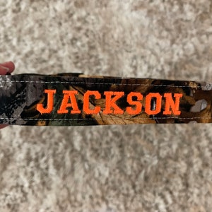 Camo Dog Collar - Camouflage Dog Collar - Pink Camo Dog Collar - Camo Dog Leash - Hunting Dog Collar - Hunting Dog Harness image 3