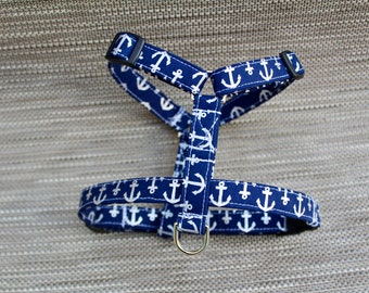 Arnés para perros Anchor - Arnés personalizado para perros - Arnés unisex para perros - Arnés para perros machos - Arnés a medida para perros - Arnés para perros hembras
