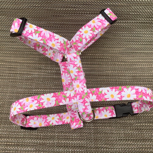 Daisy Dog Harness Personalized Dog Harness Girl Dog Etsy