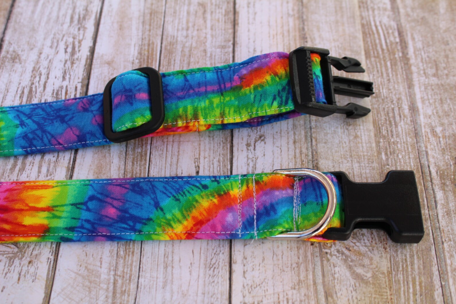 Tie Dye Dog Collar Tie Dye Dog Leash Tie Dye Dog Harness Etsy