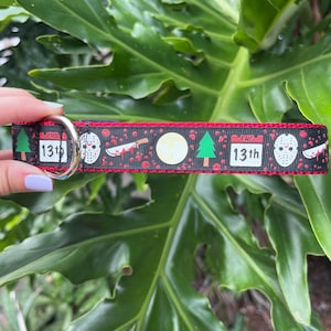 Horror Movie Dog Collar - Scary Movie Dog Collar - Halloween Dog Collar - Friday the 13th