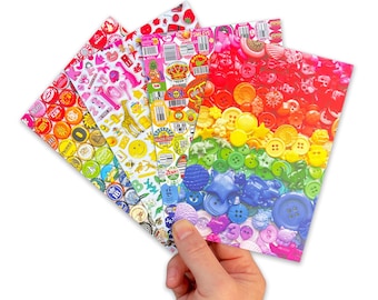 Rainbow Order 4x6 Postcard Pack - Set of 8 Postcards