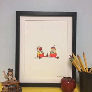 Little Tweedle Dee and Tweedle Dum
