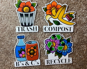 Trash/Recycling Labels