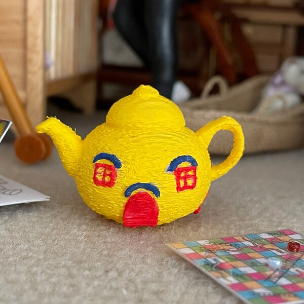Yellow Teapot Etsy UK