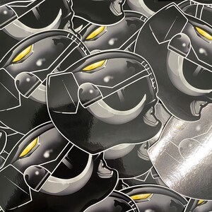 BLACK HELMET (Sticker)