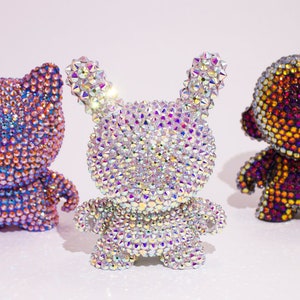 4 Kidrobot Trikky with Topaz Shimmer Swarovski Crystals image 6