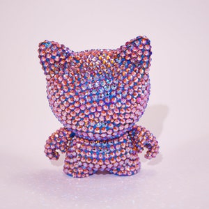 4 Kidrobot Trikky with Topaz Shimmer Swarovski Crystals image 1