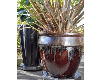 Octagon Diamond Tread Plant Caddy