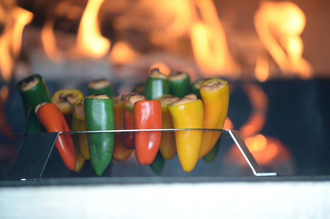 Round Jalapeno Popper Grill Tray for Barbecues Outdoor Etsy