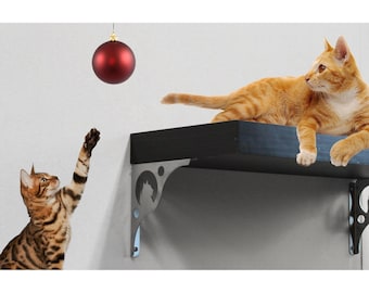 Cat Shelf Stainless Steel Brackets - Helping Animal Shelters