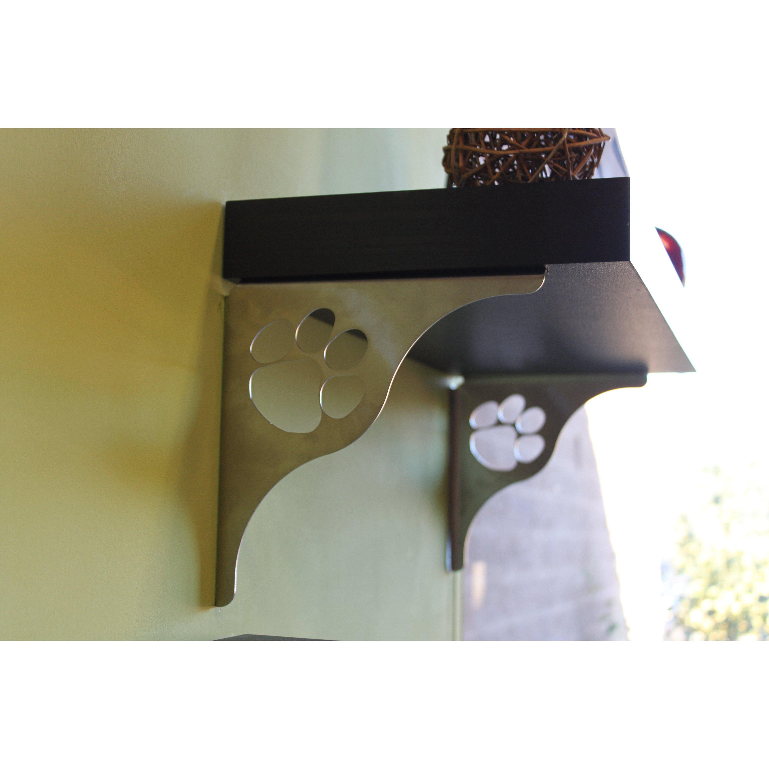 Dog Paw Stainless Steel Shelf Bracket Solid - Helping Save Animals - Etsy
